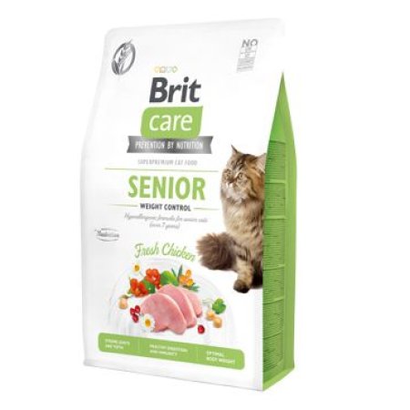 Brit Care Cat GF Senior Weight Control 2kg