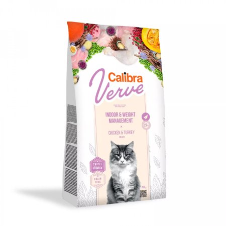 Calibra Cat Verve GF Indoor&Weight Chicken 750g