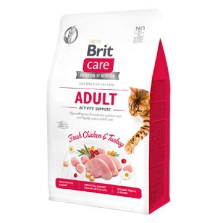 Brit Care Cat GF Adult Activity Support, 0,4kg