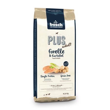 Bosch HPC PLUS Adult Trout & Potato 12,5 kg