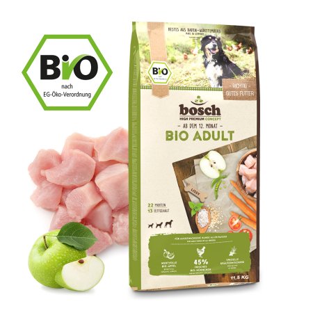 Bosch BIO Adult Chicken + Apple 11,5 kg