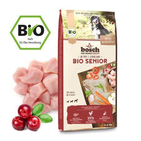 Bosch BIO Senior Chicken + Cranberry 11,5 kg