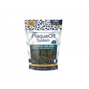 ProDen PlaqueOff Mini Dental Bones borůvka 340g