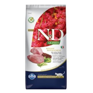 N&D Quinoa CAT Weight Management Lamb & Broccoli 5kg