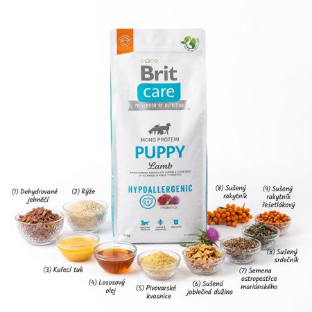 Brit Care Dog Hypoallergenic Puppy 3kg