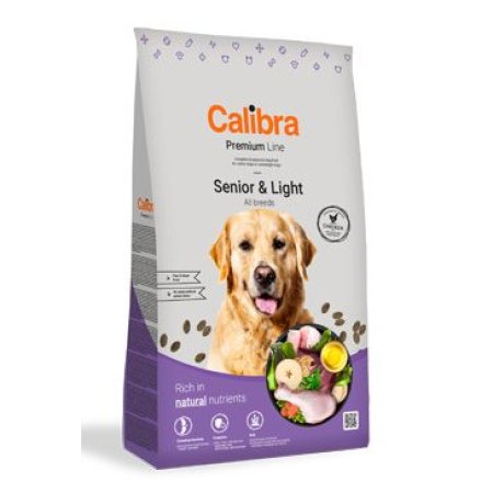 Calibra Dog Premium Line Senior&Light 12 kg NEW