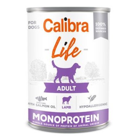 Calibra Dog Life  konz.Adult Lamb 400g