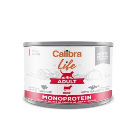 Calibra Cat Life konz.Adult Beef 200g