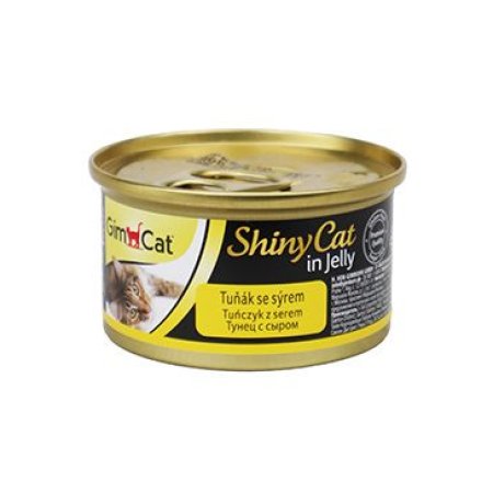 Gimpet kočka konz. ShinyCat tuňák+sýr 70g