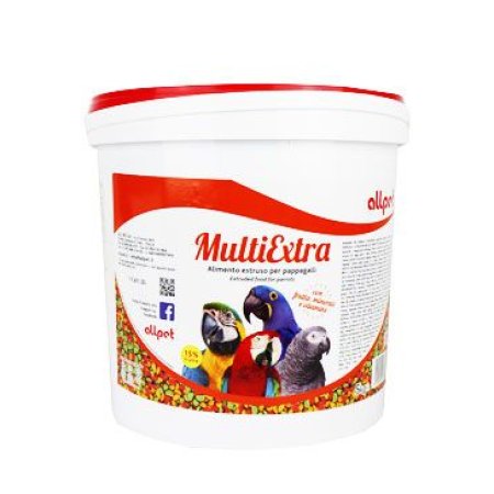 Krmivo pro Papoušky velké MULTIEXTRA extrud. 5kg