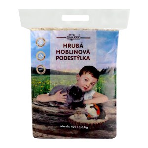 LIMARA Hrubá hoblinová podestýlka 40 l / 1,6 kg