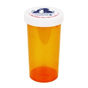 Lékovka šroubovací, plastová, žlutá 160ml 10ks CVET