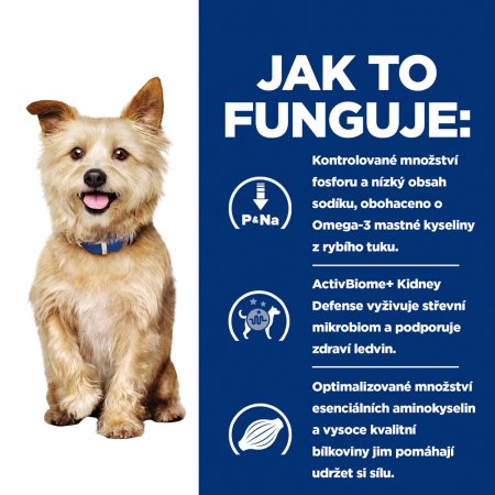 Hill’s Prescription Diet k/d Péče o ledviny granule pro psy 1.5 kg