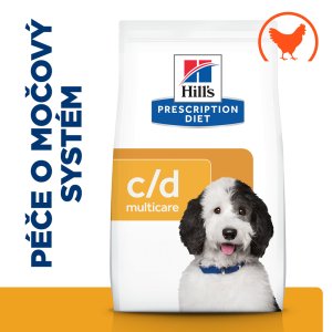 Hill’s Prescription Diet c/d Multicare Péče o močový systém pro psy 1.5 kg