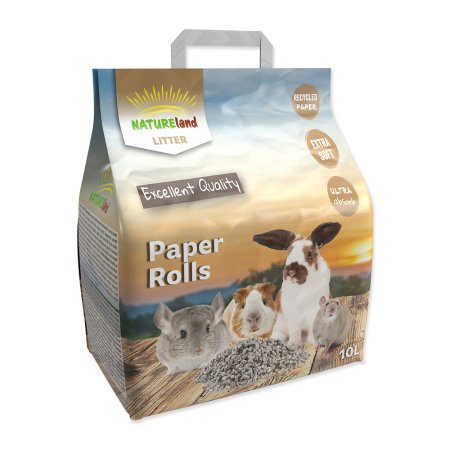 Podestýlka NATURE LAND Paper Rolls