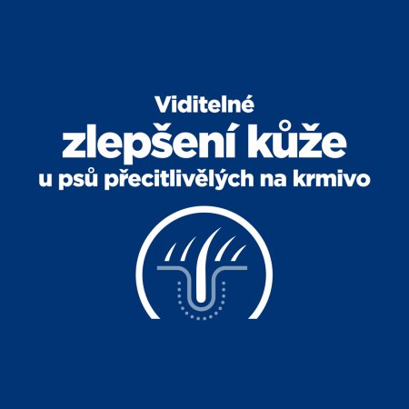 Hill’s Prescription Diet Derm Complete Alergie a péče o kůži pro psy 12 kg