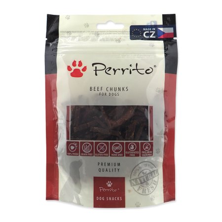 Pochoutka PERRITO Beef Chunks 100g