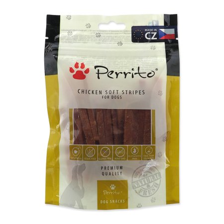 Pochoutka PERRITO Chicken Soft stripes 100g