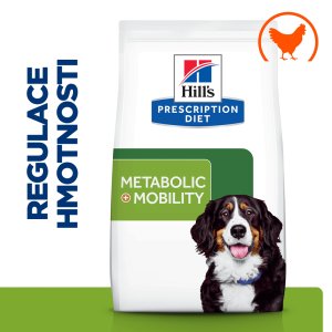 Hill’s Prescription Diet Metabolic + Mobility Regulace hmotnosti pro psy 12 kg