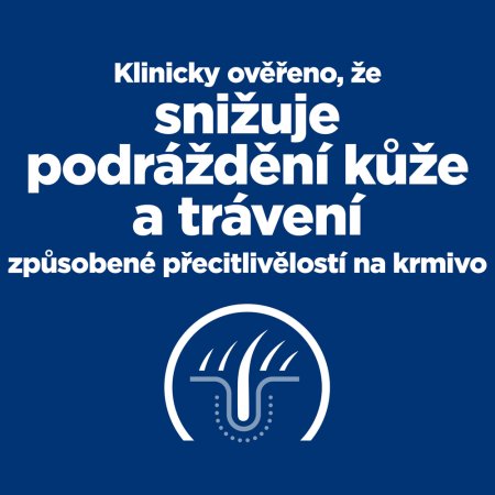 Hill’s Prescription Diet z/d Alergie a péče o kůži granule pro psy 3 kg