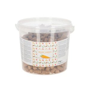Pochoutka pro koně DELIZIA mrkev 3kg kbelík