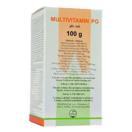 Multivitamín PG plv sol 5000 g, a u v