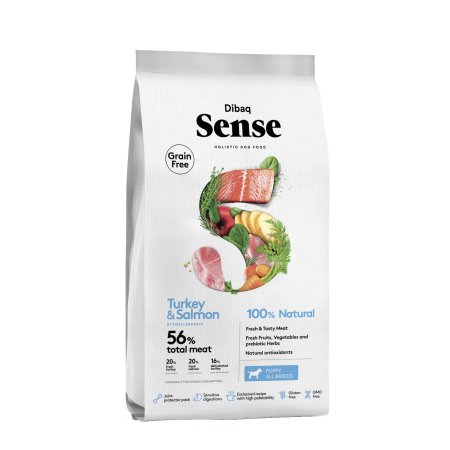 Dibaq Sense Salmon & Turkey Puppy 12 kg