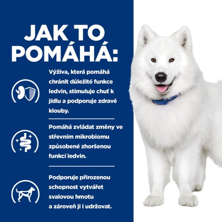Hill’s Prescription Diet k/d + Mobility Péče o ledviny granule pro psy 12 kg