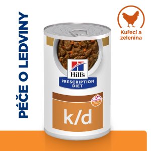 Hill’s Prescription Diet k/d Péče o ledviny konzerva pro psy 354 g