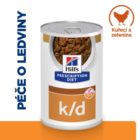 Hill’s Prescription Diet Canine Stew k/d kuře a zelenina 354 g