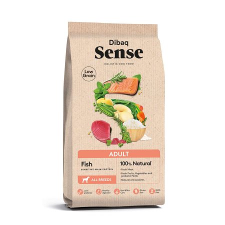 Dibaq Sense Low Grain Adult Fish 12 kg