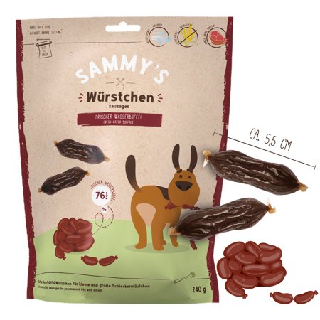 Bosch Sammy’s Sausages Water Buffalo 240 g