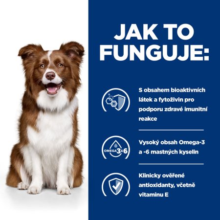 Hill’s Prescription Diet Derm Defense Alergie a péče o kůži pro psy 12 kg