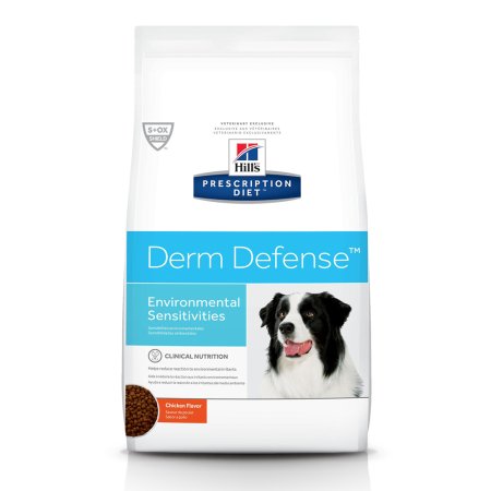 Hill’s Prescription Diet Derm Defense Alergie a péče o kůži pro psy 12 kg