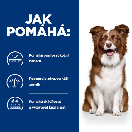 Hill’s Prescription Diet Derm Defense Alergie a péče o kůži pro psy 12 kg