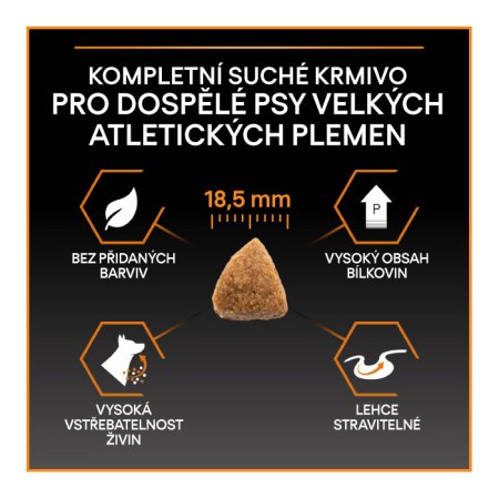 Pro Plan Large Adult Athletic Optibalance kuře 14 + 2,5 kg