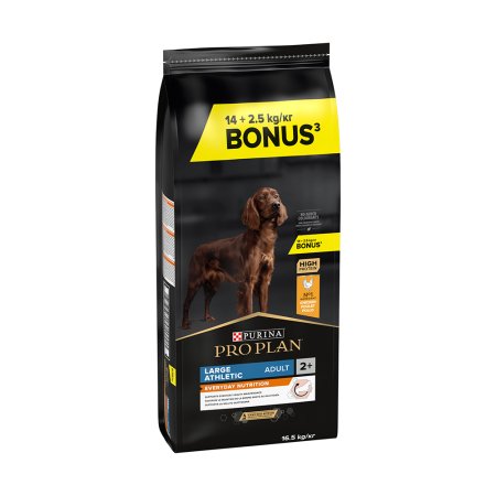 Pro Plan Large Adult Athletic Optibalance kuře 14 + 2,5 kg