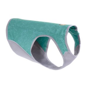 Chladící vesta pro psy Ruffwear Swamp Cooler Zip -aurora-teal-S