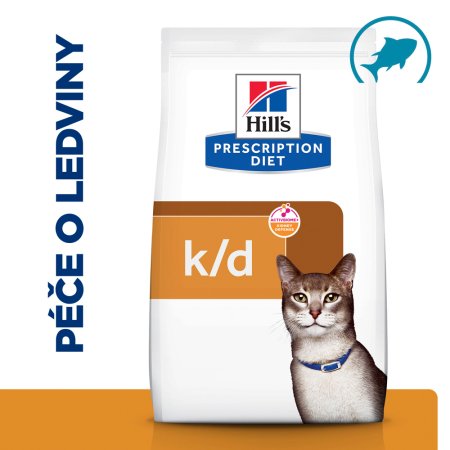 Hill’s Prescription Diet Feline k/d tuňák 1,5 kg