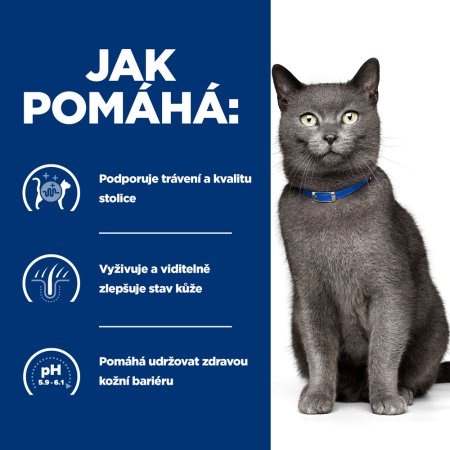 Hill’s Prescription Diet d/d Alergie a péče o kůži pro kočky s kachnou 1.5 kg