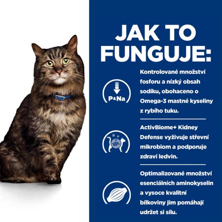 Hill’s Prescription Diet k/d Early Stage Péče o ledviny granule pro kočky 3 kg