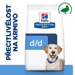 Hill’s Prescription Diet d/d Alergie a péče o kůži pro psy s kachnou 12 kg