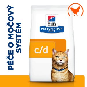 Hill’s Prescription Diet c/d Multicare Péče o močový systém pro kočky 8 kg
