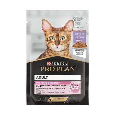 Pro Plan Cat Delicate kapsička krůta 26 x 85 g