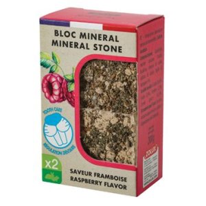 Minerální kámen EDEN hlodavci malina 2x200g Zolux