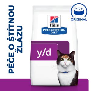 Hill’s Prescription Diet y/d Péče o štítnou žlázu granule pro kočky 3 kg