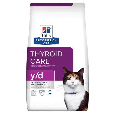 Hill’s Prescription Diet y/d Péče o štítnou žlázu granule pro kočky 3 kg