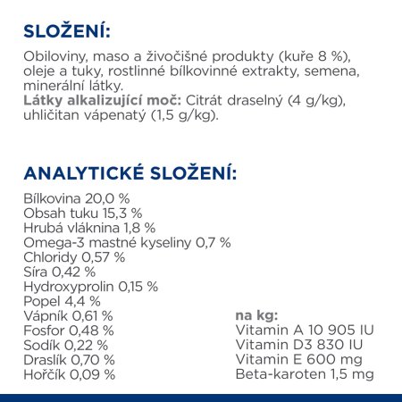 Hill’s Prescription Diet c/d Multicare Péče o močový systém granule pro psy 4 kg