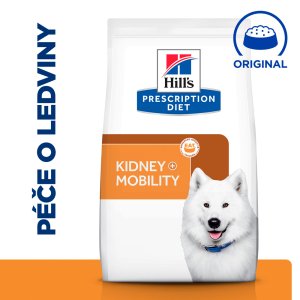 Hill’s Prescription Diet k/d + Mobility Péče o ledviny granule pro psy 4 kg