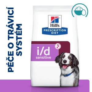 Hill’s Prescription Diet i/d Sensitive Péče o zažívání granule pro psy 12 kg